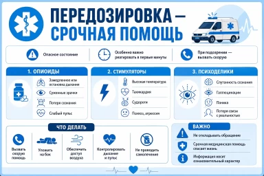 Помощь при передозировке в Минусинске