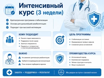 Реабилитация за 21 день в Минусинске